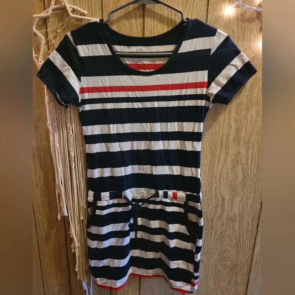 CLOSET CLOSEDOWN⚠️🚨Striped Stretchy Simple Dress